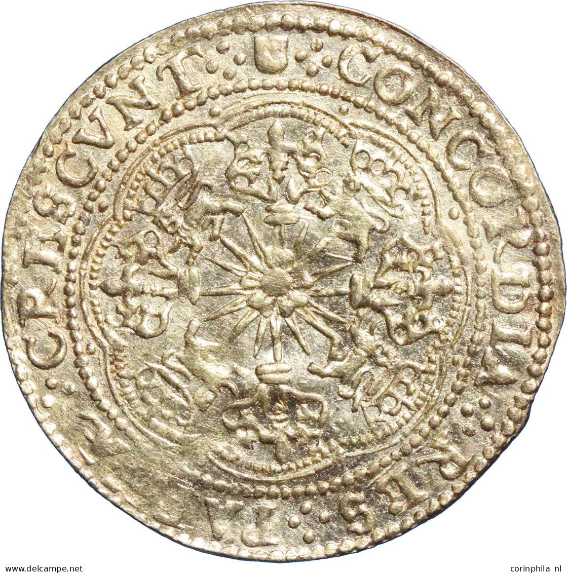 Provincie Utrecht, Rozenobel, Z.j. (1600-1601), Goud 7.64gr. (Passon &amp; Van Der Wis 2.43.22 |Delmonte 958) – Pr+ - Otros & Sin Clasificación