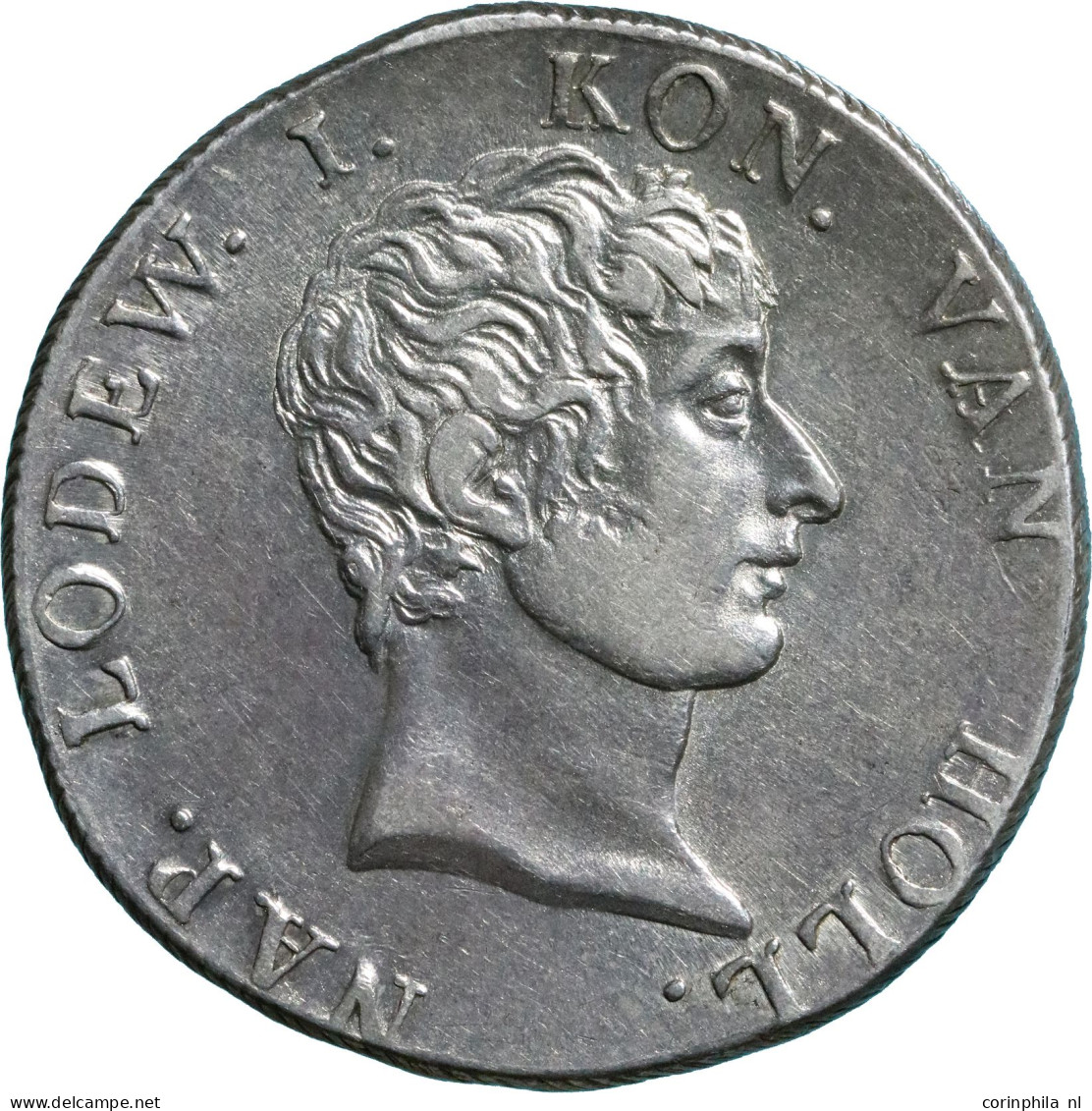 Lodewijk Napoleon (1810-1814), 50 Stuiver 1808 (Schulman 149) – Pr - Other & Unclassified