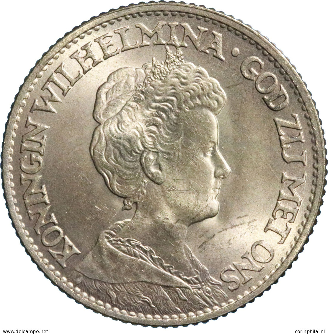 Wilhelmina (1890-1948), 10 Gulden 1913, Goud (Schulman 747) – Pr/UNC - Autres & Non Classés