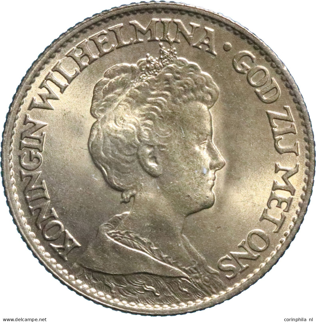 Wilhelmina (1890-1948), 10 Gulden 1917, Goud (Schulman 748) – Pr - Autres & Non Classés