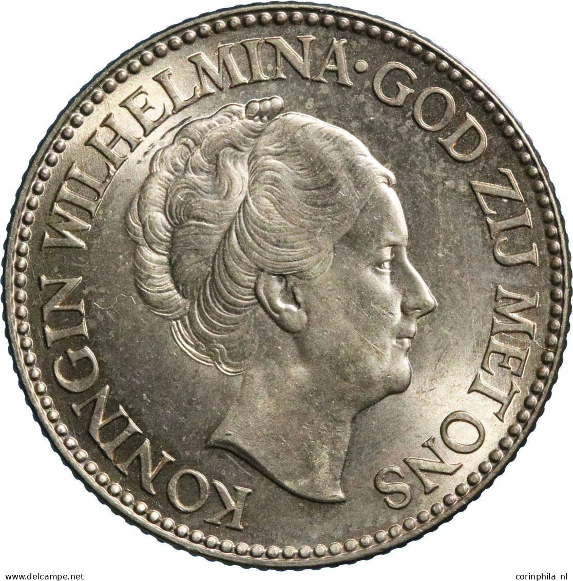 Wilhelmina (1890-1948), 10 Gulden 1933, Goud (Schulman 753) – Pr - Other & Unclassified