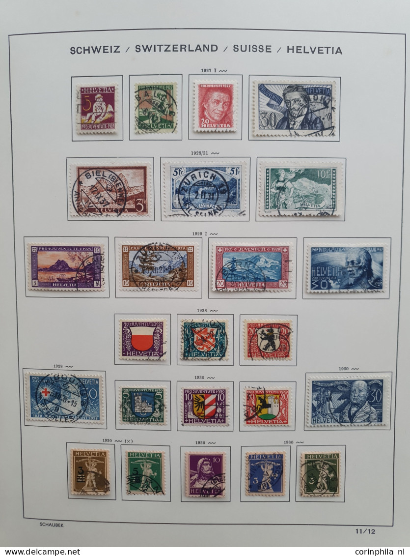 Cover 1854/2000 used collection with better items and about 150 covers with postage labels (Frama's) in 3 albums