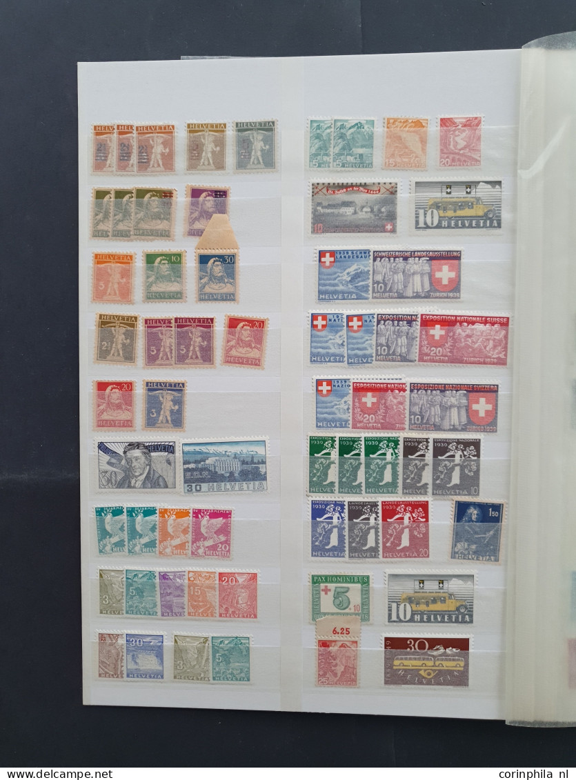 1862-1964, */** including some better stamps on stockpages in folder