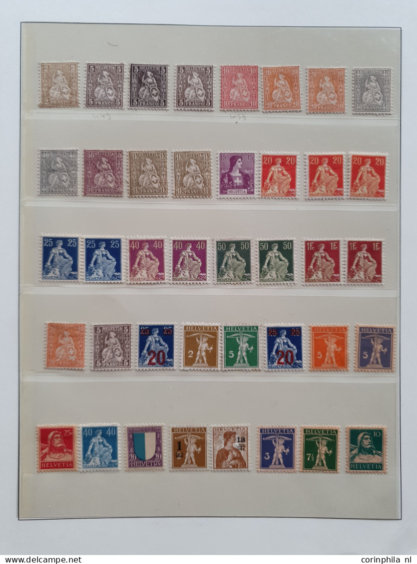 1862/1970c. Collection Mostly */** With Better Items, Airmail And Miniature Sheet In Lindner Album - Autres & Non Classés