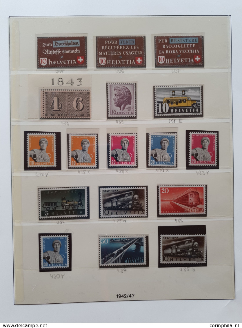 1862/1970c. collection mostly */** with better items, airmail and miniature sheet in Lindner album