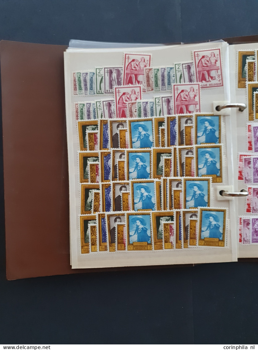 1860 onwards used and */** including classic stamps, railway, cinderella's, covers etc. in box