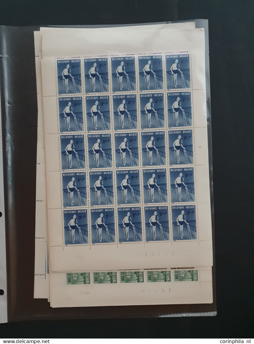 1860 onwards used and */** including classic stamps, railway, cinderella's, covers etc. in box