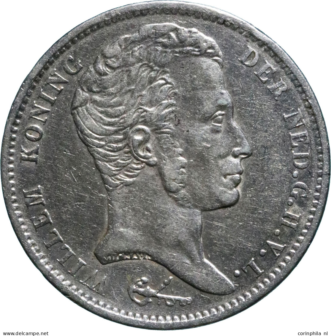 Willem I (1815-1840), 1 Gulden 1832/24 (Schulman 267a) – ZFr - Otros & Sin Clasificación