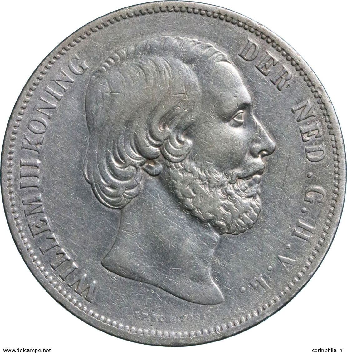 Willem III (1849-1890), 2 1/2 Gulden 1849 (Schulman 575) – ZFr - Sonstige & Ohne Zuordnung