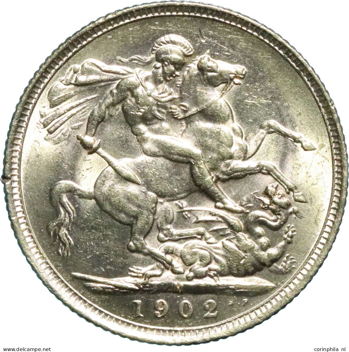 Great Britain, Edward VII (1901-1910), 1 Sovereign – Gold 7.99gr. 0.9167 – VF+ - Other & Unclassified