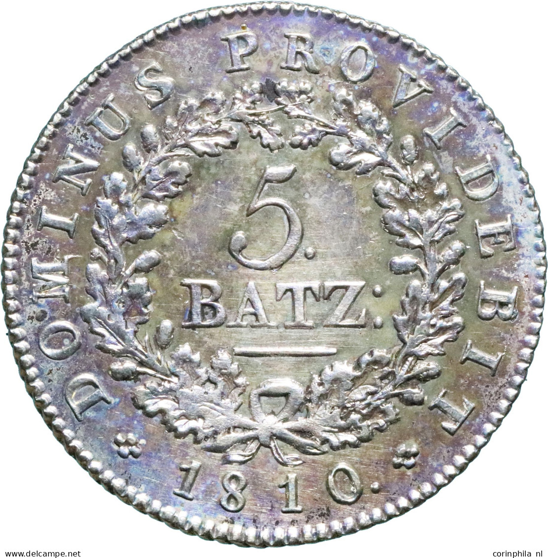 Switzerland Canton Bern 5 Batzen 1810 (HMZ 2-234b) – UNC  - Autres & Non Classés