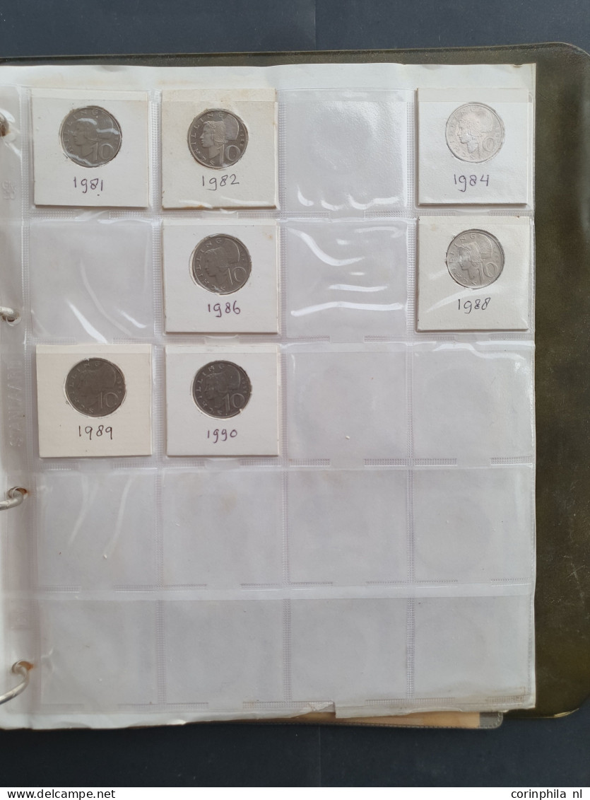 collection Austria 1800-2000, some earlier with some silver among which memorial 20 and 50 Shillings in album