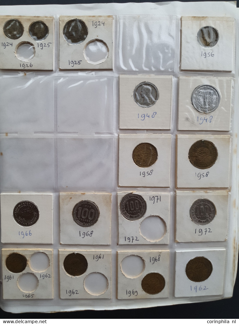 Collection Africa 1900-2000 With Some Silver In Two Albums - Autres – Afrique