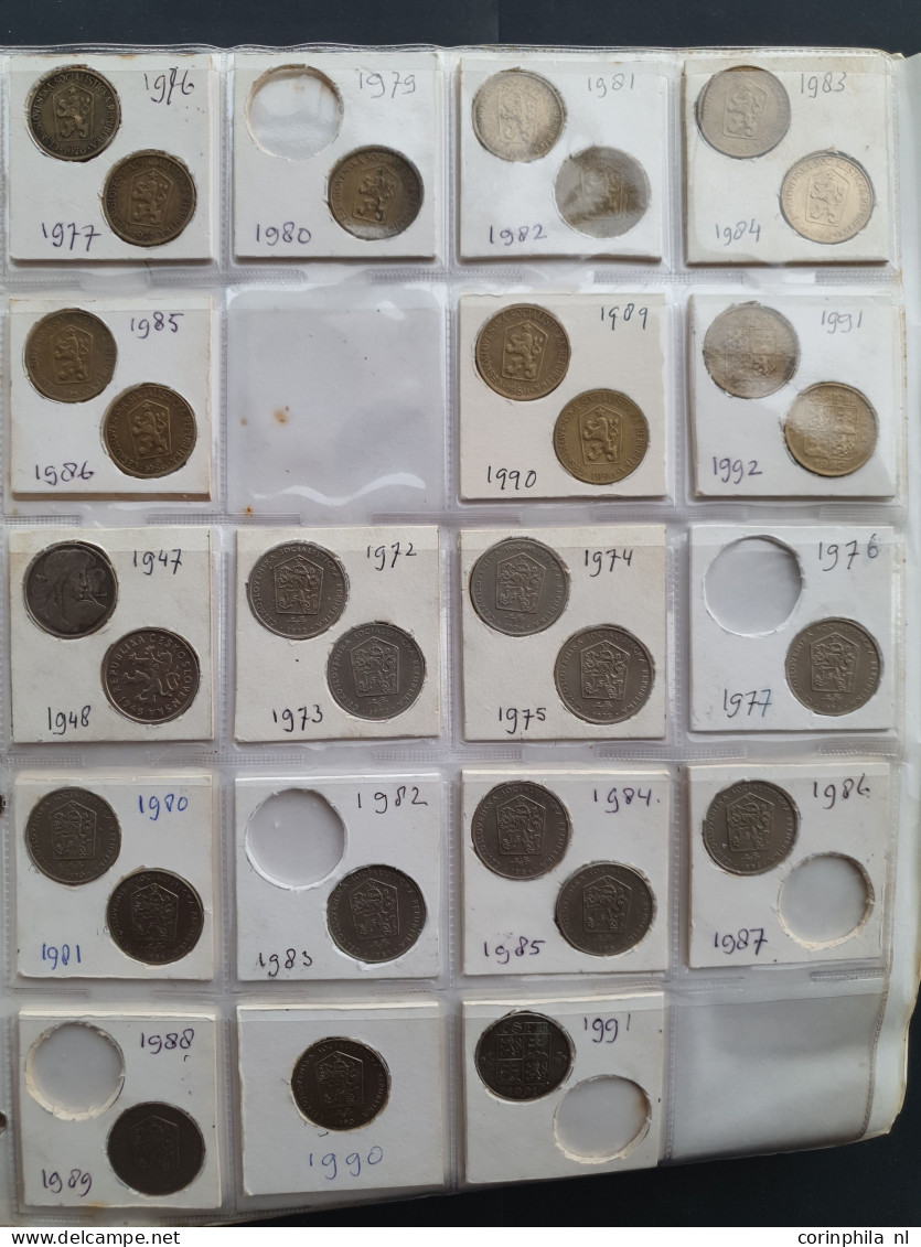 Collection Czechoslovakia, Hungary, Yugoslavia And Bulgary 1900-2000 With Some Silver In Album - Other - Europe