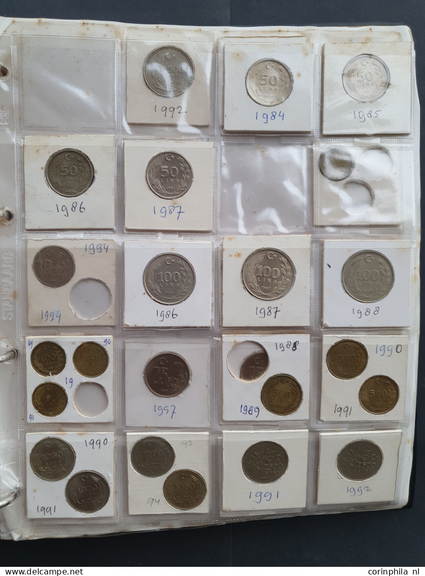 collection Ottoman Empire, Turkey, Cyprus, Palestina and Isreal 1800-2000 with some silver in album