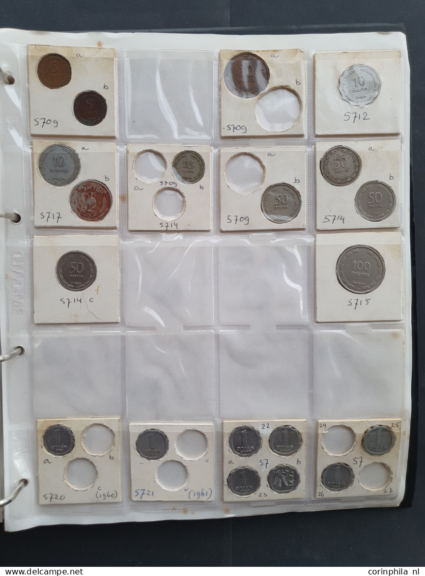 collection Ottoman Empire, Turkey, Cyprus, Palestina and Isreal 1800-2000 with some silver in album