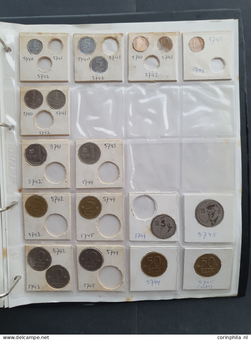 collection Ottoman Empire, Turkey, Cyprus, Palestina and Isreal 1800-2000 with some silver in album