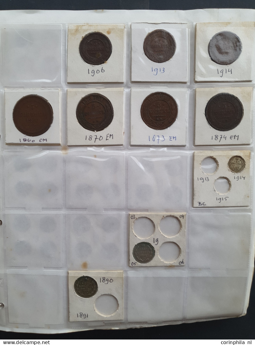 Collection Russia And Poland 1800- 2000 With Some Silver In Album - Other - Europe