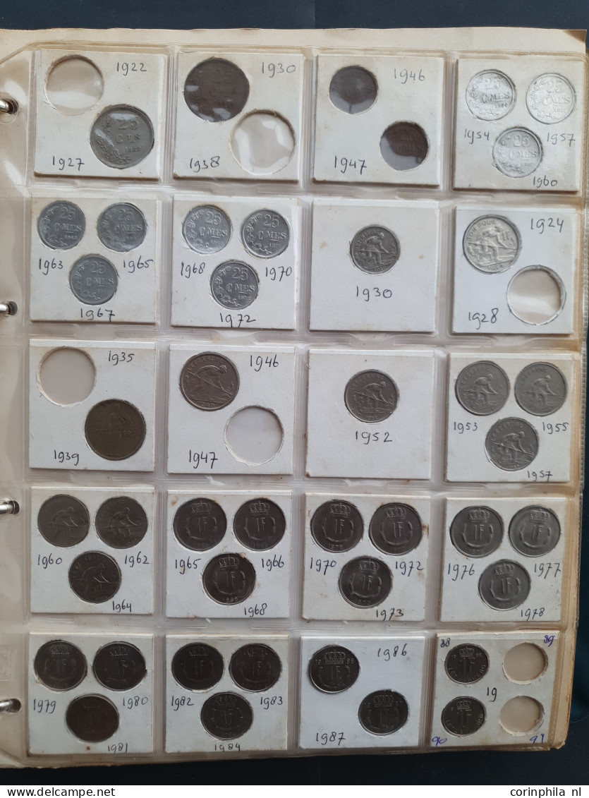 Collection Switzerland And Luxembourg 1800-2000 With Some Silver Among Which ½, 1 And 5 Francs In Album - Other - Europe