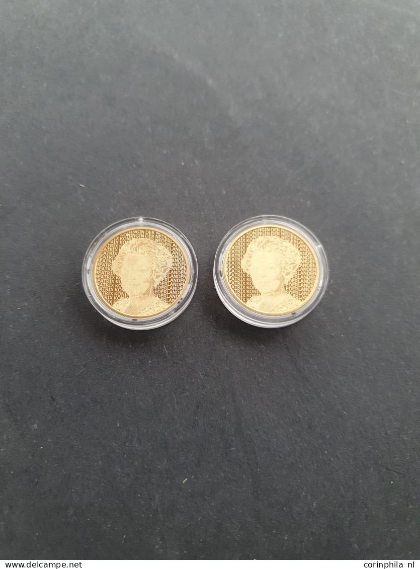 10 Euro 2006 (2 Stuks) - Rembrandt Tientje – Goud 6.72gr. 0.900 – Proof In Capsules In Doosje - Other & Unclassified