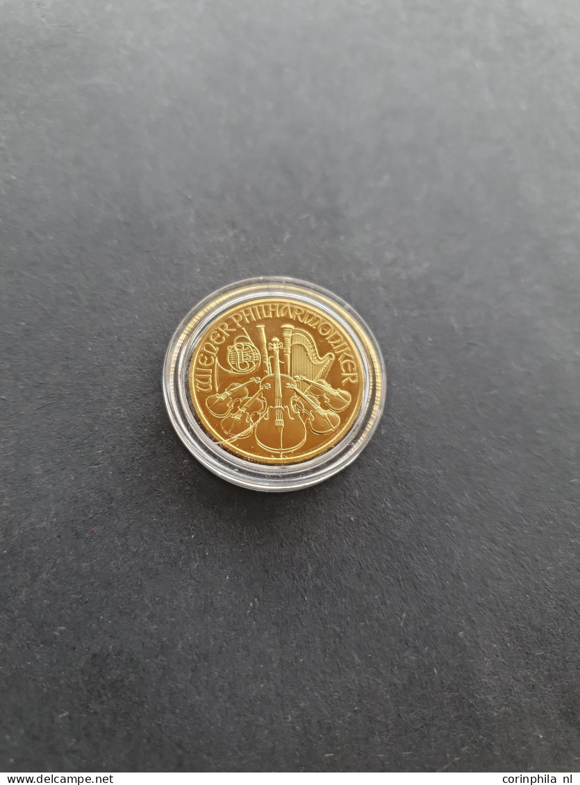 Austria 25 Euro 2002 - Vienna Philharmonic – Gold 7.776gr. 0.999 – Proof In Capsule In Small Box  - Autres & Non Classés