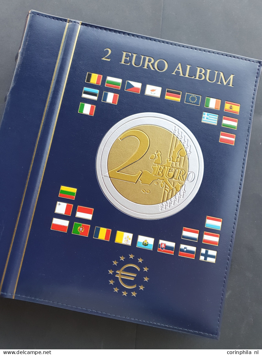 2 Euro Coins Europa (602 Pieces) Apart In Bags, Capsules In Cassette, Albums And Little Box In Box - Other & Unclassified