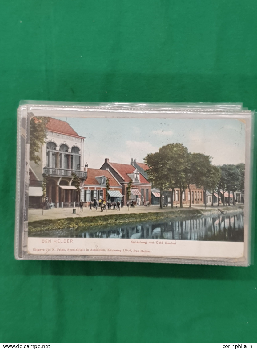 Cover Noord-Holland, ca. 160 ex. w.b. oude en zeer oude in doosje