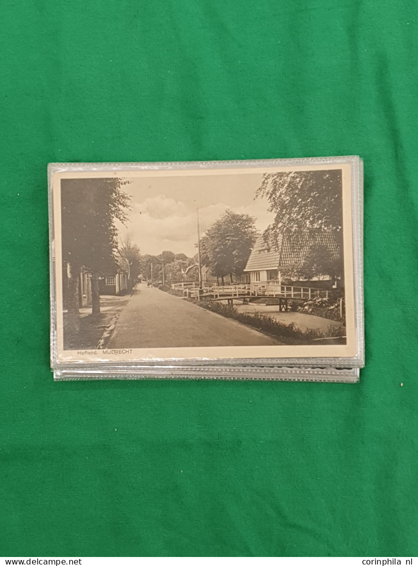 Cover Mijdrecht, Ter Aa, Wilnis en Vinkeveen, ruim 500 prentbriefkaarten w.b. iets oude en zeer oude in doosje