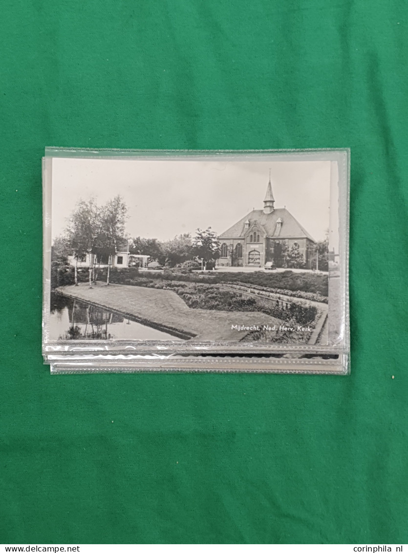 Cover Mijdrecht, Ter Aa, Wilnis en Vinkeveen, ruim 500 prentbriefkaarten w.b. iets oude en zeer oude in doosje