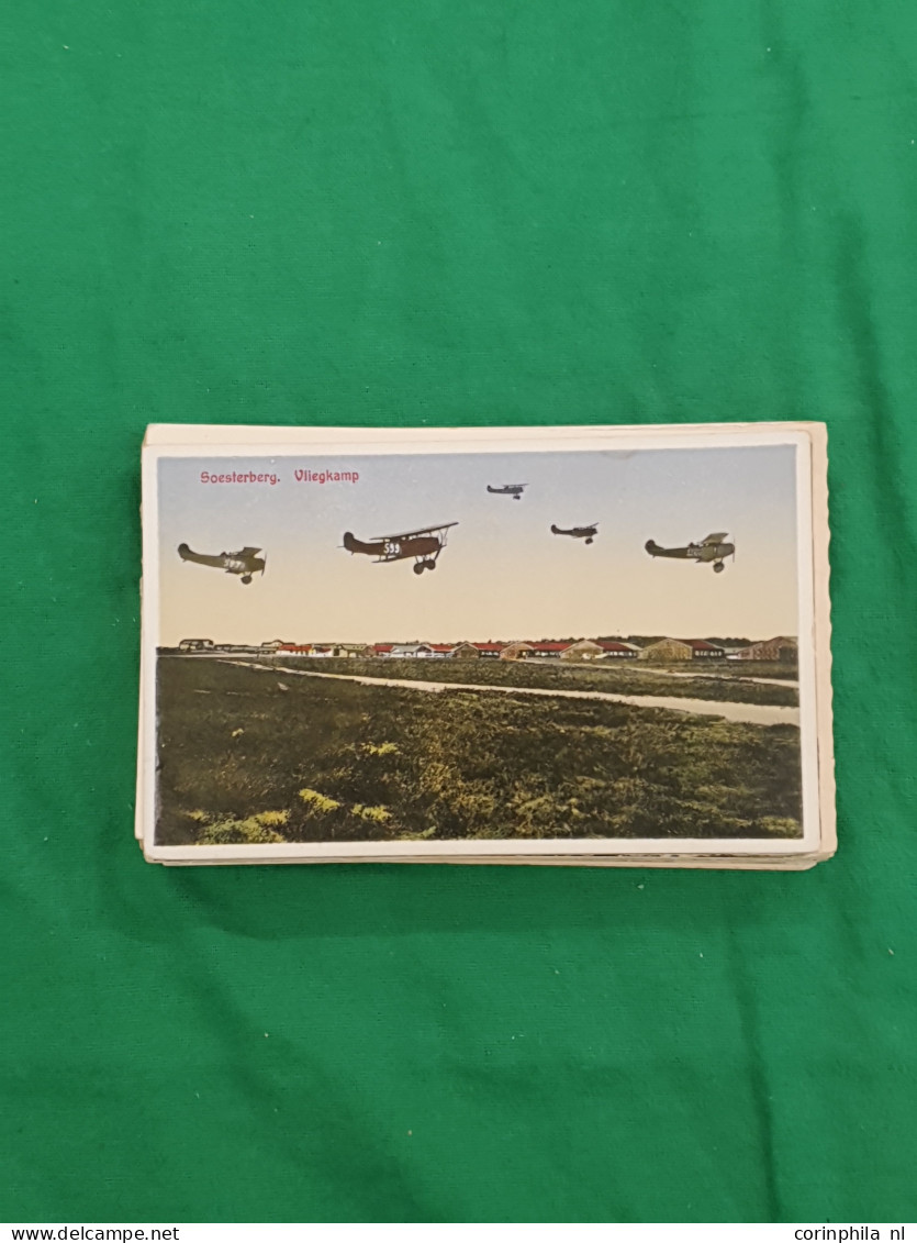 Cover ca. 700 prentbriefkaarten w.b. ouder en zeer oude en betere ex. in doosje