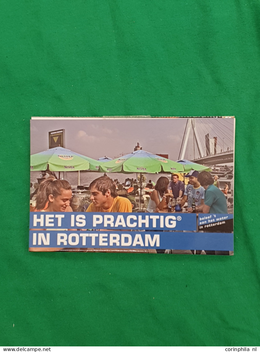 Cover ca. 900 ex. w.b. Rotterdam, Den Haag meest voor 1950 in doos
