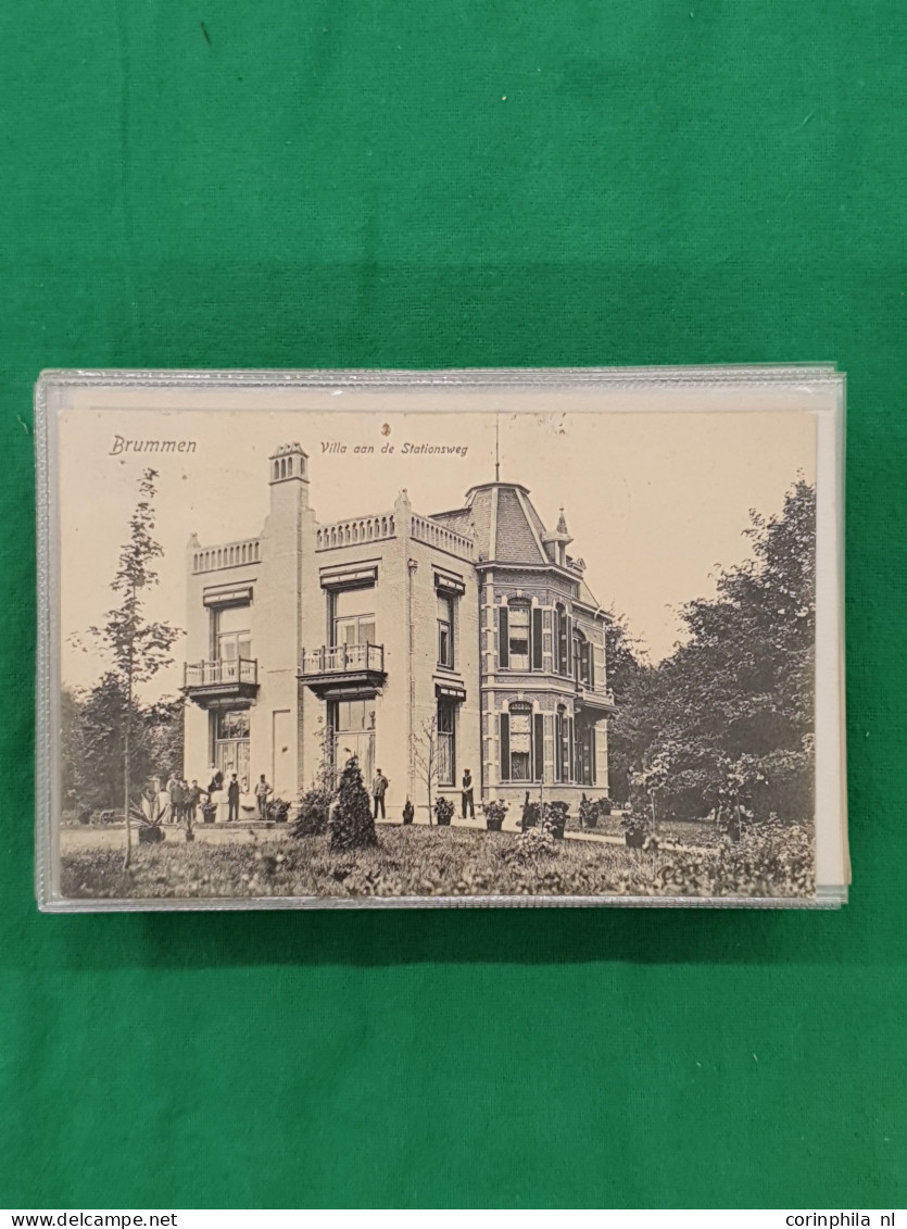 Cover Gelderland, ca. 90 ex. w.b. oude en zeer oude in envelop