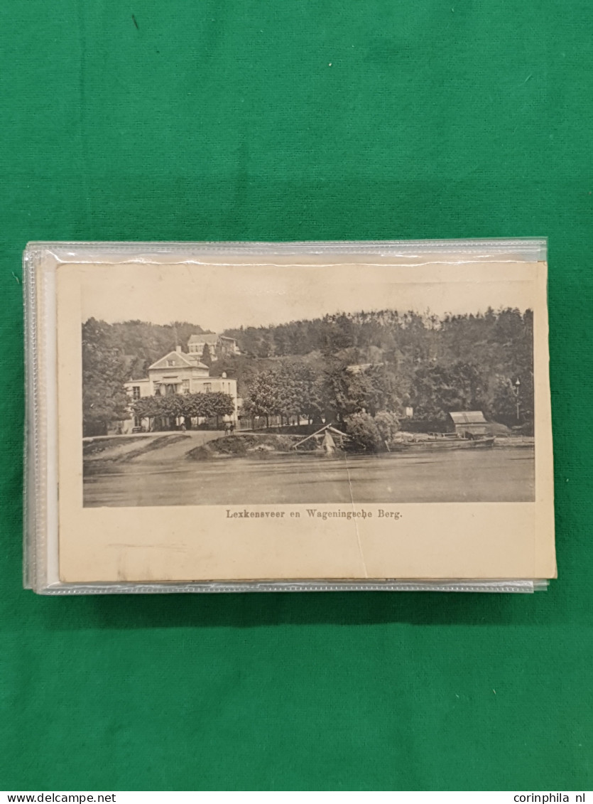 Cover Gelderland, ca. 90 ex. w.b. oude en zeer oude in envelop