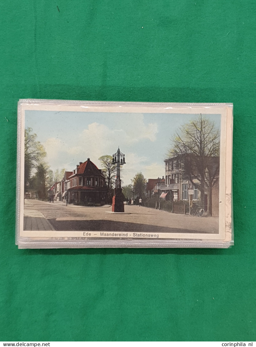 Cover Gelderland, ca. 90 ex. w.b. oude en zeer oude in envelop