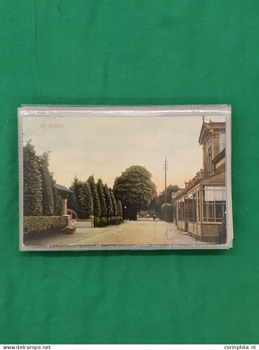 Cover Gelderland, ca. 90 ex. w.b. oude en zeer oude in envelop