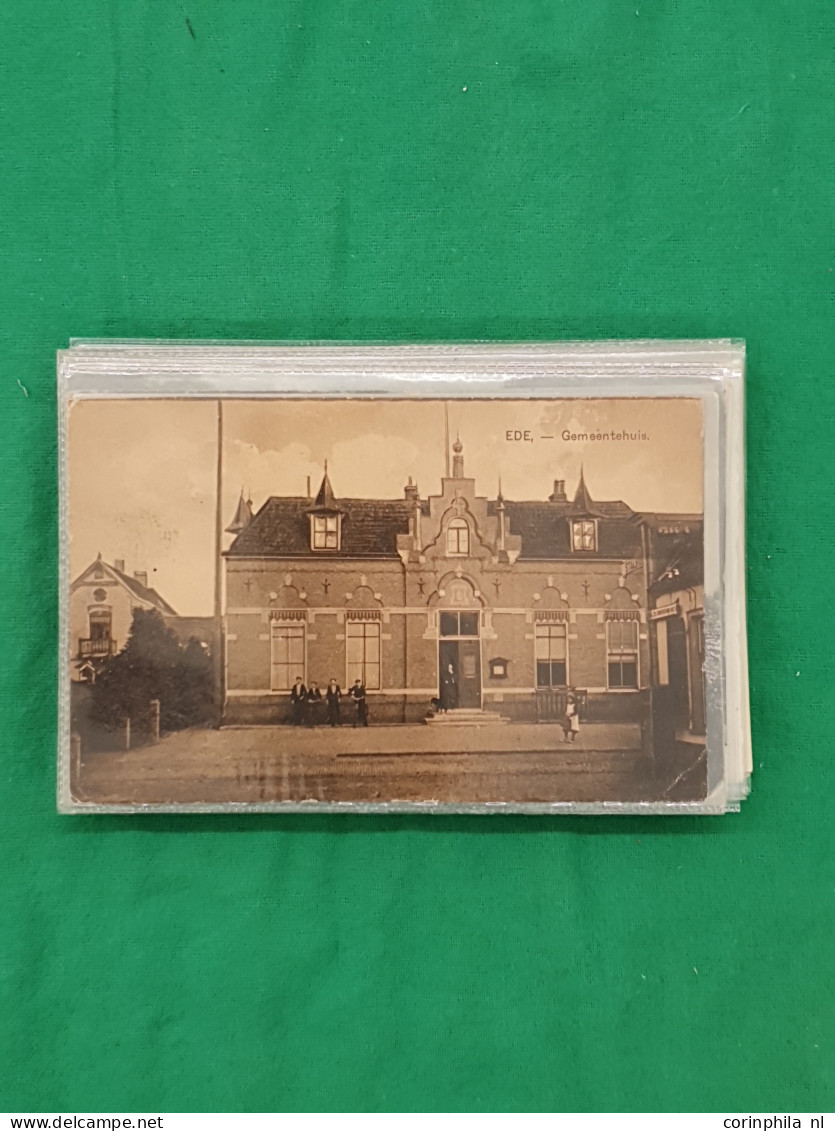 Cover Gelderland, ca. 90 ex. w.b. oude en zeer oude in envelop