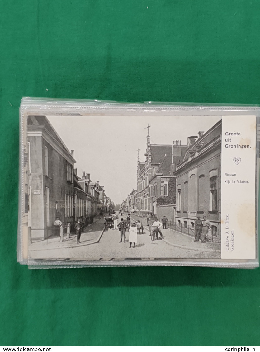 Cover Groningen, ca. 95 ex. oude en zeer oude in envelop