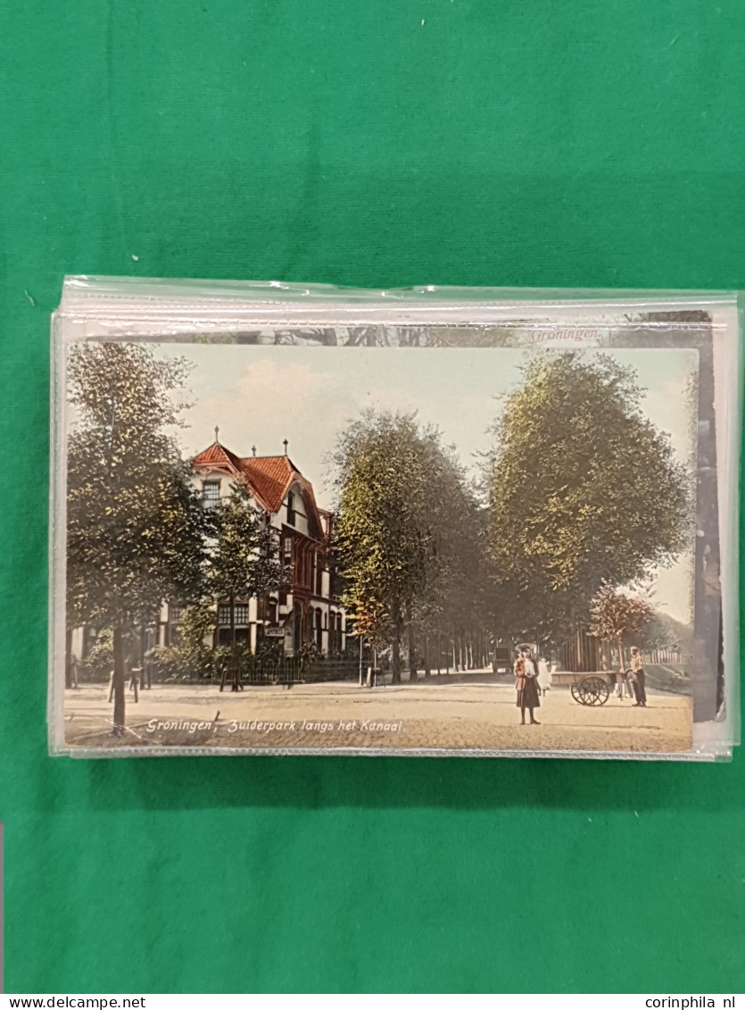 Cover Groningen, ca. 95 ex. oude en zeer oude in envelop