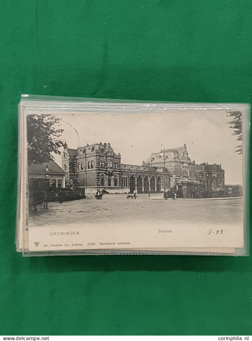 Cover Groningen, ca. 95 ex. oude en zeer oude in envelop