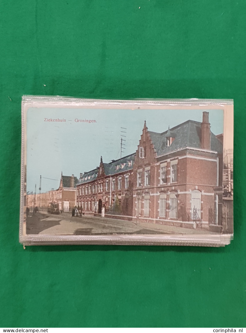 Cover Groningen, ca. 95 ex. oude en zeer oude in envelop