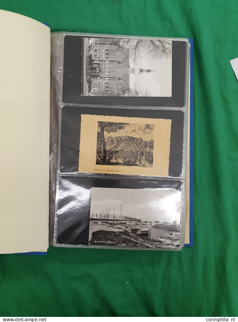 Ruim 500 Ex. W.b. Noord En Zuid-Holland En Dordrecht Meest Oude In 4 Albums - Otros & Sin Clasificación