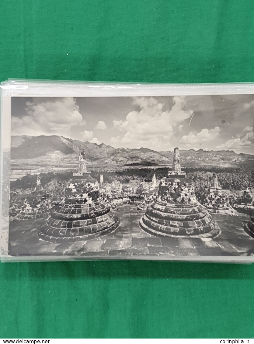 Cover Dutch East Indies, Approx. 100 Postcards All Pre 1940 Including Ethnic Scenes In Envelope - Otros & Sin Clasificación