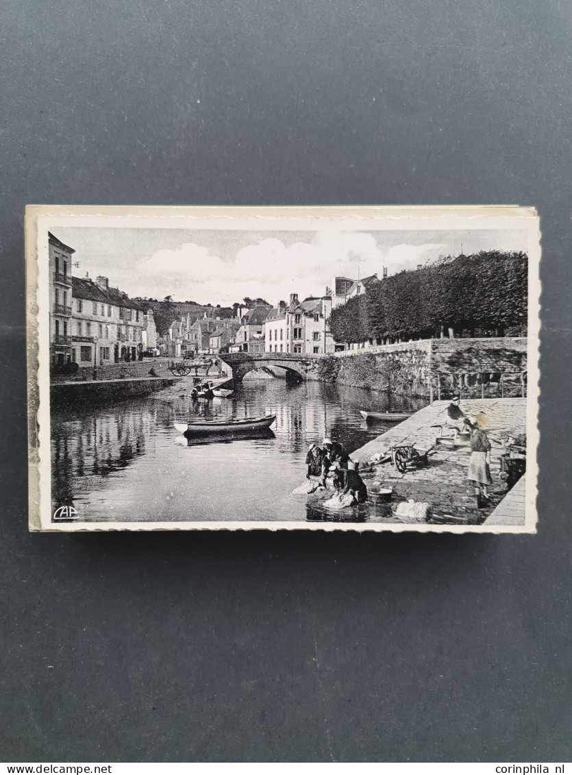 Cover France, Over 1900 Postcards Including Older In Plastic Box - Autres & Non Classés