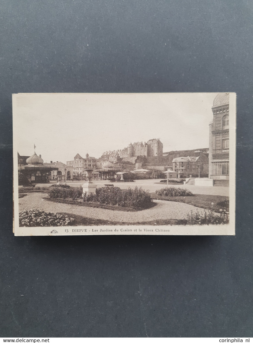 Cover France, over 1900 postcards including older in plastic box