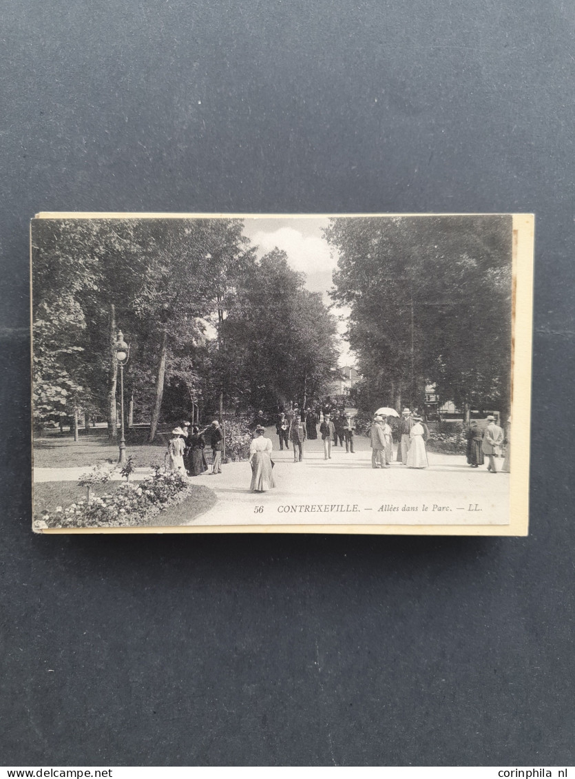 Cover France, over 1900 postcards including older in plastic box