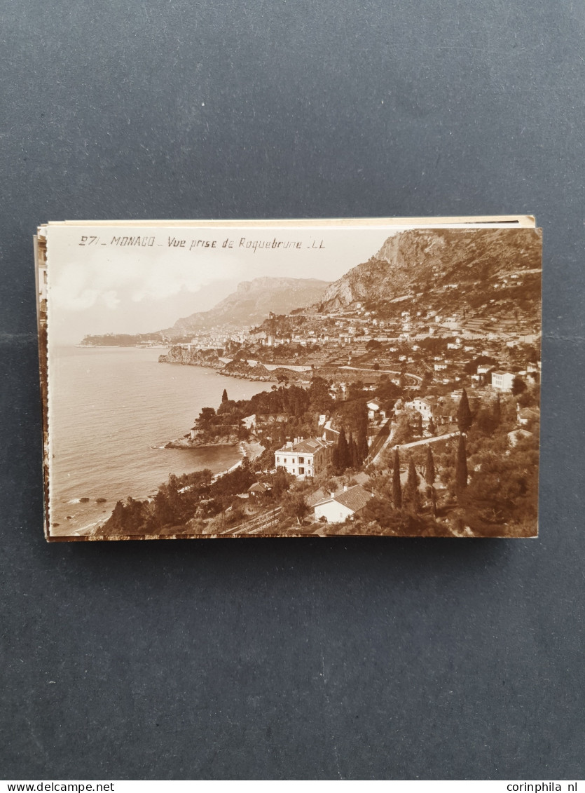 Cover France, over 1900 postcards including older in plastic box