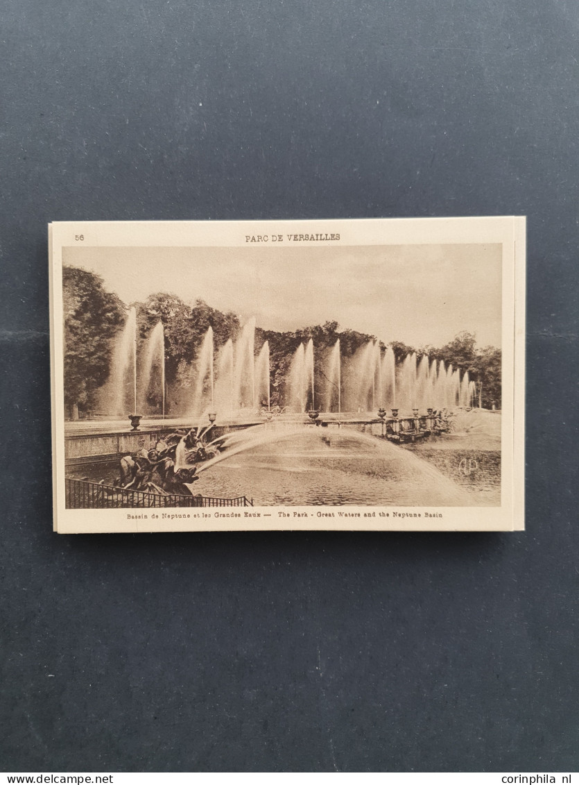 Cover France, over 1900 postcards including older in plastic box