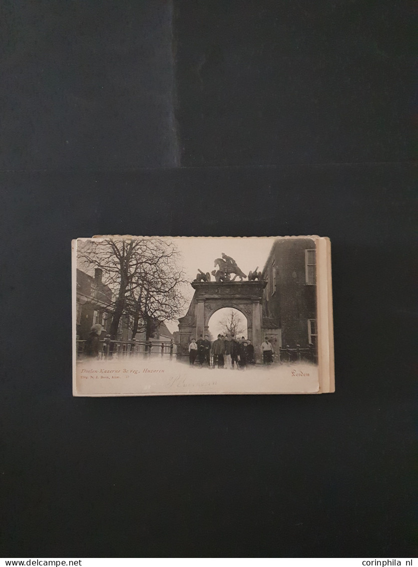 Cover military, approx. 160 postcards mainly WWI in small box