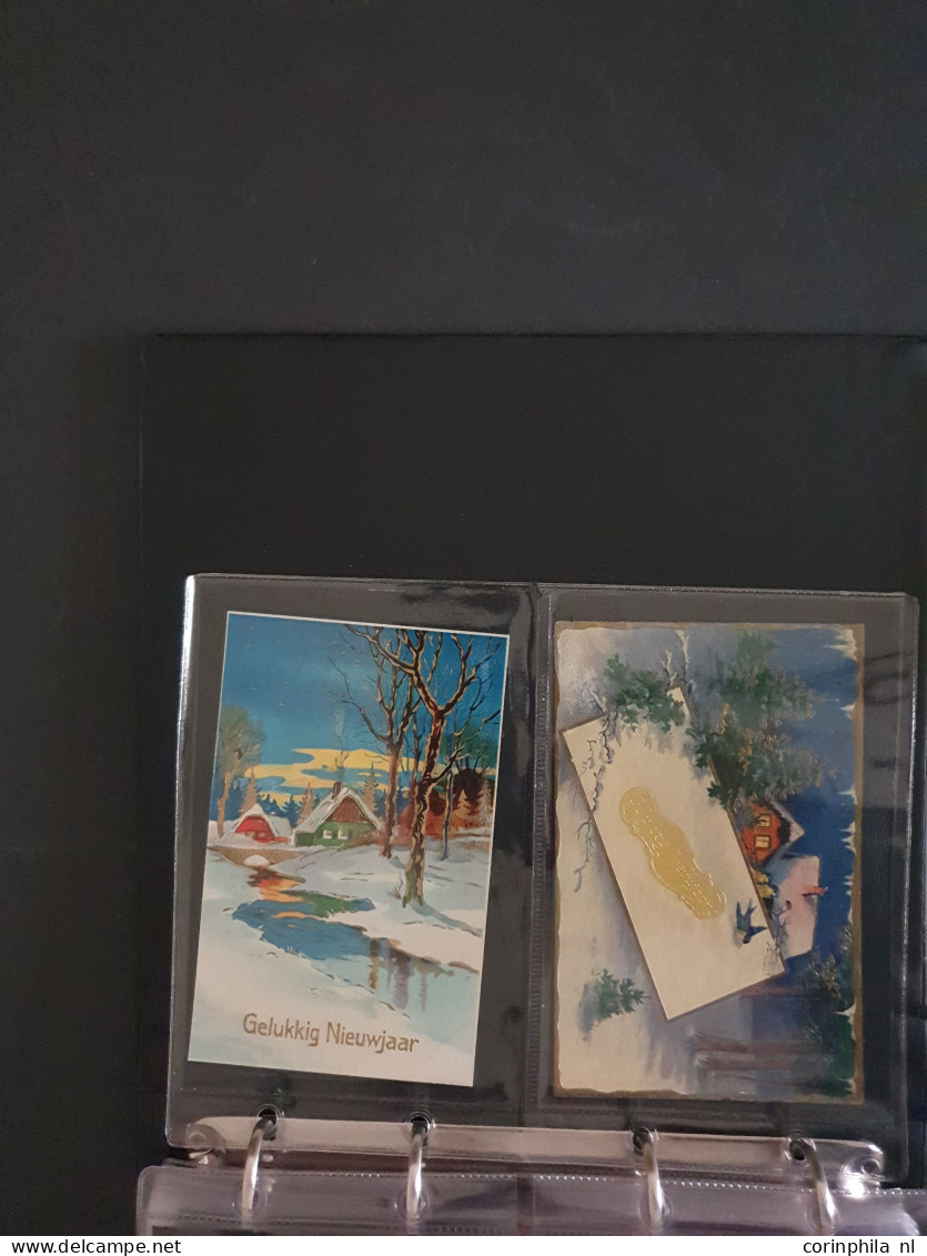 Cover Christmas, Easter and related topics (Santa Claus, snowman) 100s of postcards from 1900 onwards (mainly pre 1940) 