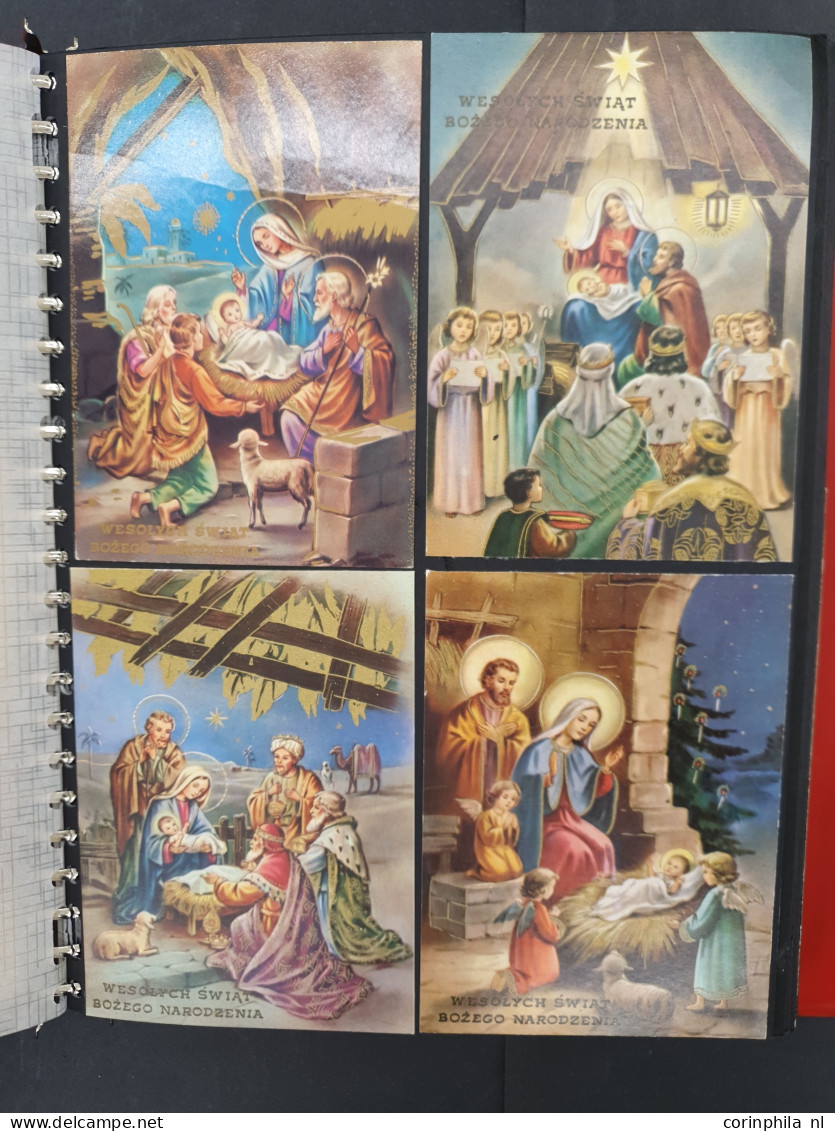 Cover mainly related to Christmas (handcrafted cards) in 10 large boxes